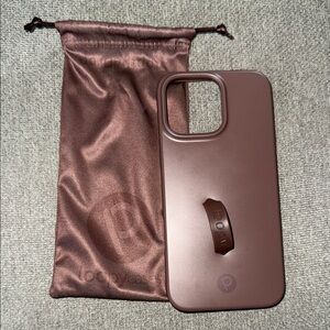 iphone 16 Pro Max Brown Loopy Case